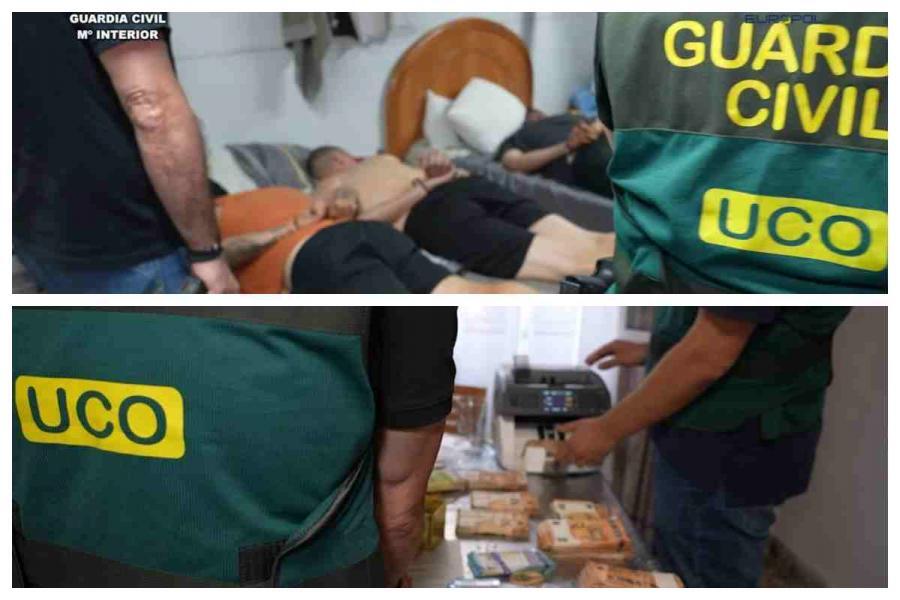Caen dos enormes redes de contrabando de tabaco que producía en Toledo y Cuenca: 50 detenidos
