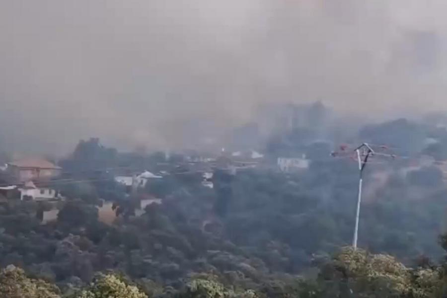 Los desalojados en Toledo por el incendio de Almorox no volverán a casa hasta que el fuego se controle