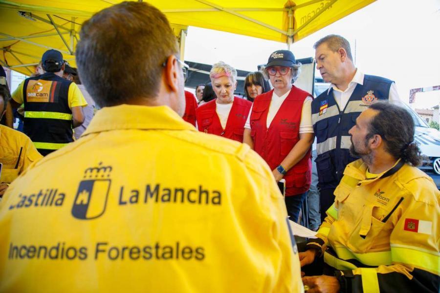 Page asegura que se dejaron arder más hectáreas en La Mierla para salvar 40 pueblos