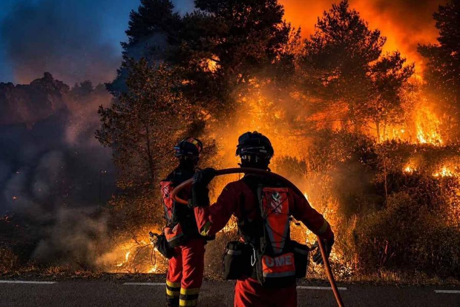Fotos | El impresionante incendio de La Mierla ya ha arrasado 29.000 hectáreas