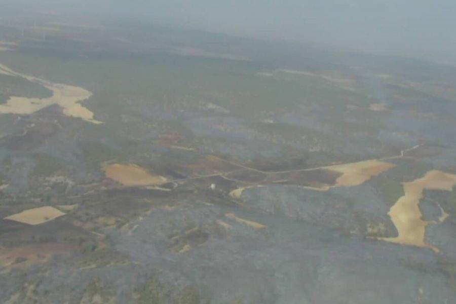 La Delegación del Gobierno desactiva a la UME en el incendio de Selas (Guadalajara): todos los desalojados han regresado a casa