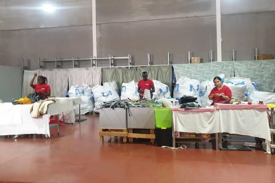 Inserta recogió para Cáritas Toledo 1.053 kilos de ropa usada en 2025, creando 28 empleos