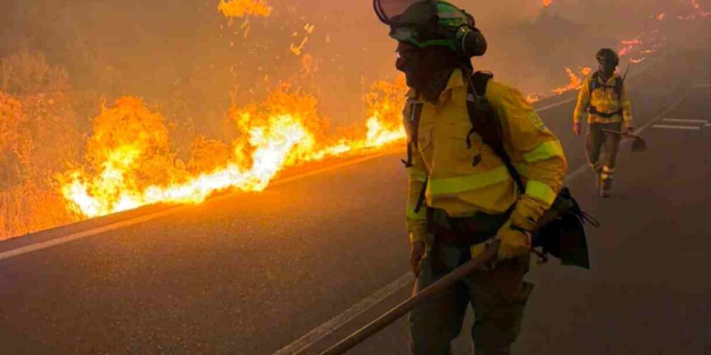 Incendio de Los Gallardos, en Almería.