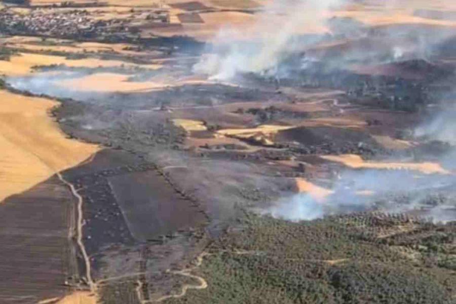 Vídeo | El incendio en Robledillo (Guadalajara) baja a nivel 0 al reabrir la GU-199
