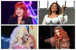 Loles León, Merche, Samantha Ballentines y La Prohibida. Fotos: redes sociales