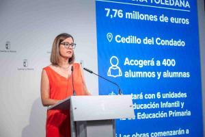 La consejera portavoz del Gobierno de Castilla-La Mancha, Esther Padilla.