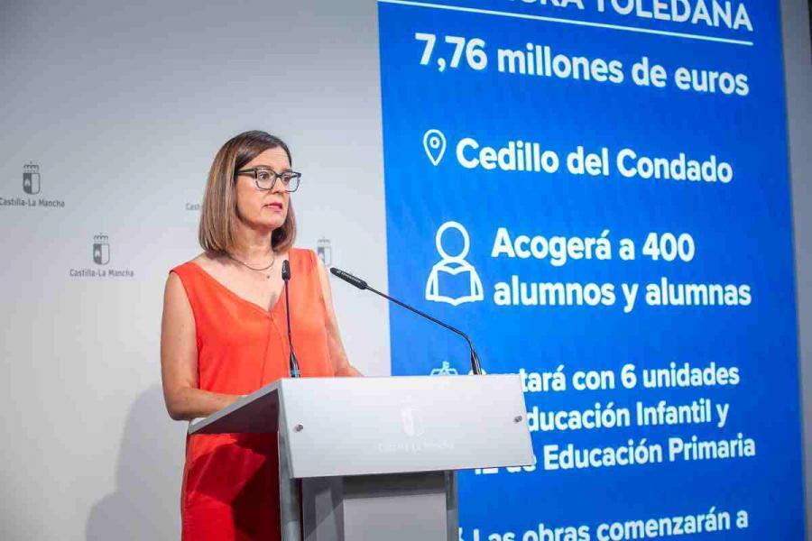 Nuevo colegio en Cedillo del Condado (Toledo): 7,76 millones y listo en dos años