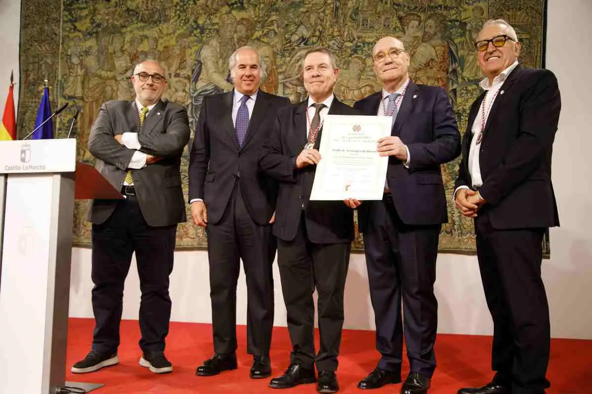 Page ha recibido la medalla de oro de la Academia de Gastronomía de Castilla-La Mancha.