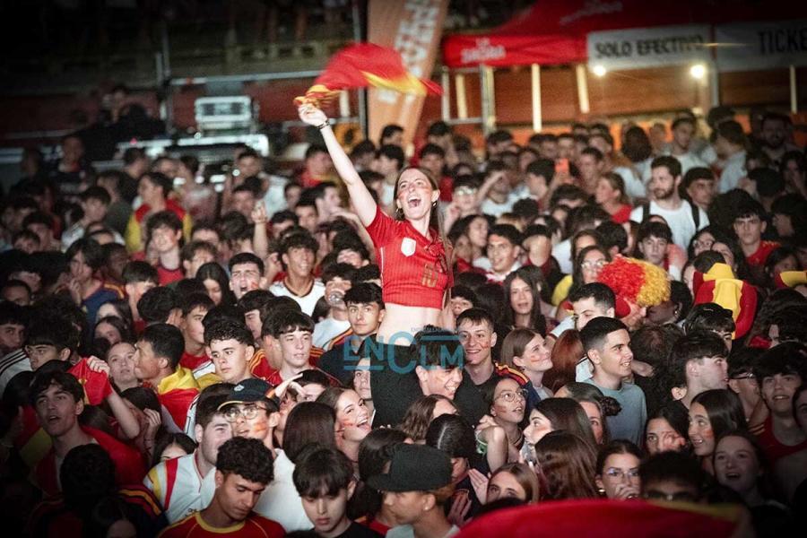 Fotos | Entusiasmo, temor, alegría… Así se vivió en Toledo la victoria de la Selección Española ante Bélgica