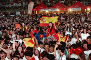 Foto del partido España-Bélgica en Toledo. Foto: ENCLM/Rebeca Arango