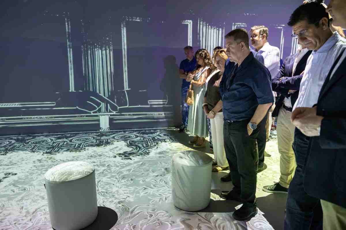Inauguración de la renovación en el Parque Arqueológico de Alarcos (Ciudad Real).