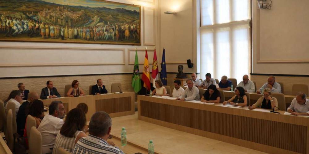 Pleno ordinario de la Diputación de hoy 1 de julio de 2026.