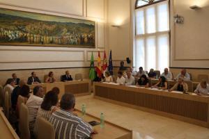 Pleno ordinario de la Diputación de hoy 1 de julio de 2026.