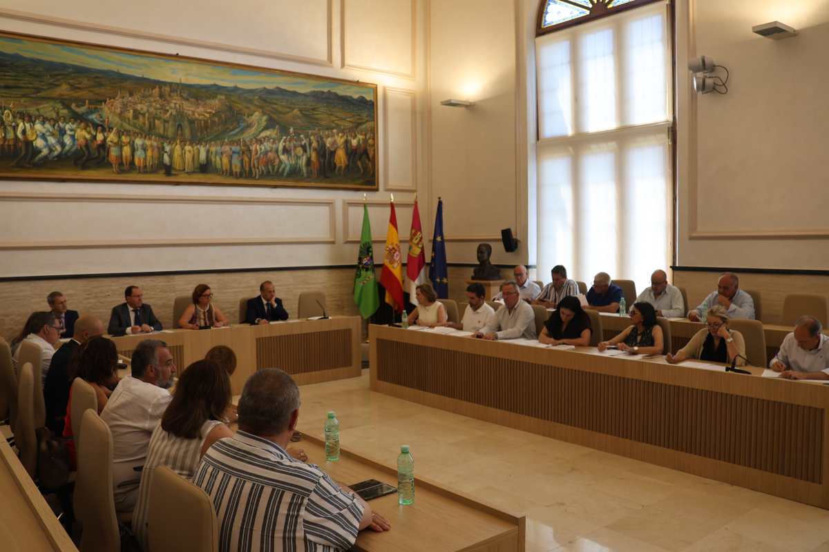 Pleno ordinario de la Diputación de hoy 1 de julio de 2026.