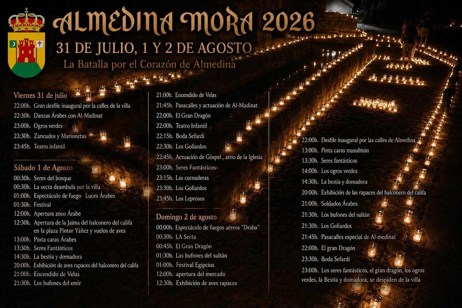 Programación de 'Almedina Mora'