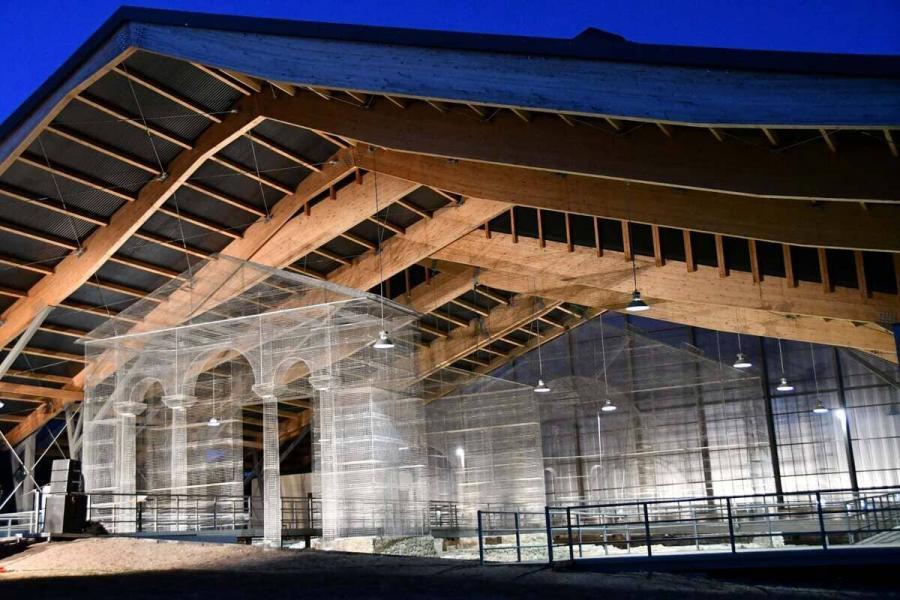 Fotos | Así luce el balneum de la Villa Romana de Noheda (Cuenca) con su nueva iluminación