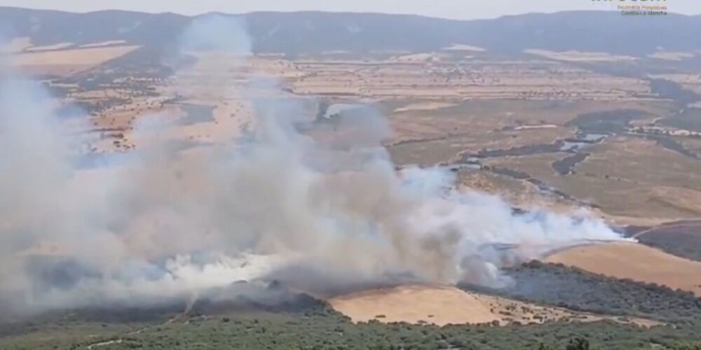 El fuego de Retuerta del Bullaque.