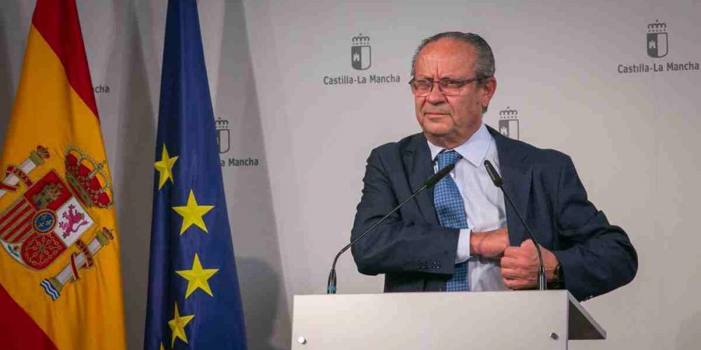 El consejero de Hacienda, Administraciones Públicas y Transformación Digital, Juan Alfonso Ruiz Molina.
