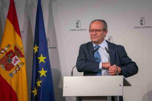 El consejero de Hacienda, Administraciones Públicas y Transformación Digital, Juan Alfonso Ruiz Molina.