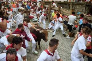 Último encierro San Fermín Foto: Eduardo Sanz-Europa Press