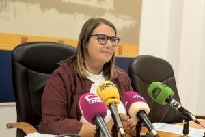 La presidenta del PSOE de Talavera, Tita García
