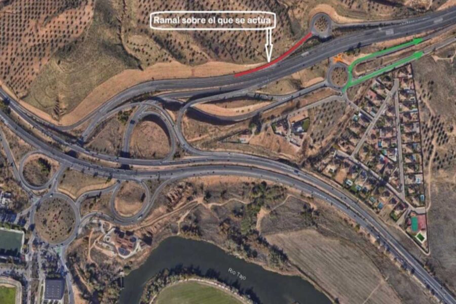Obras en la TO-22 obligan a desviar tráfico: vecinos de Casa de Campo y Azucaica deberán ir por la CM-4001