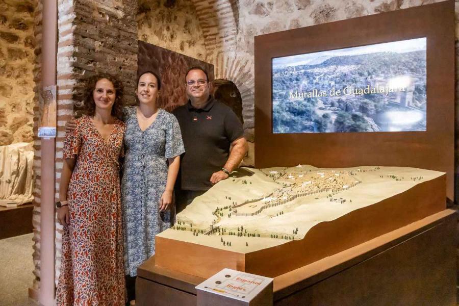 Guadalajara musealiza los torreones del Alamín y Alvar Fáñez con tecnología inmersiva y fondos europeos