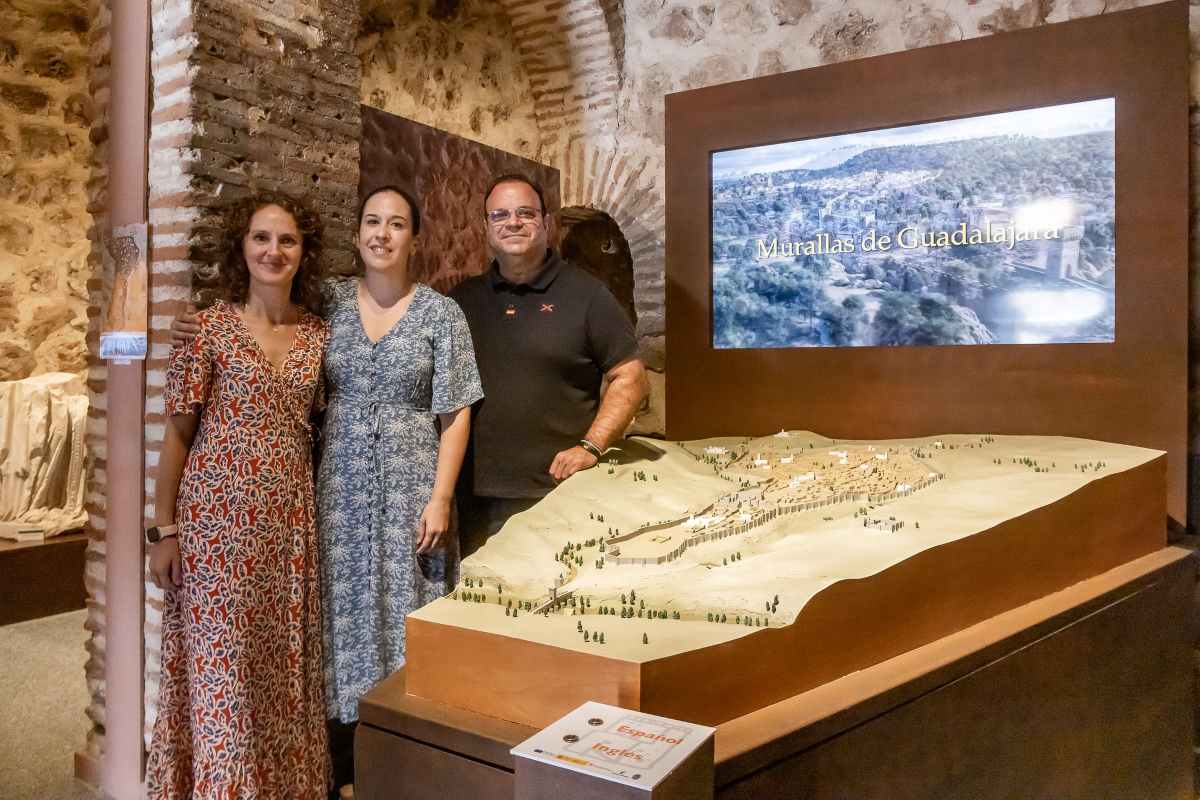 La Edad Media de Guadalajara en 3D y con IA en los Torreones