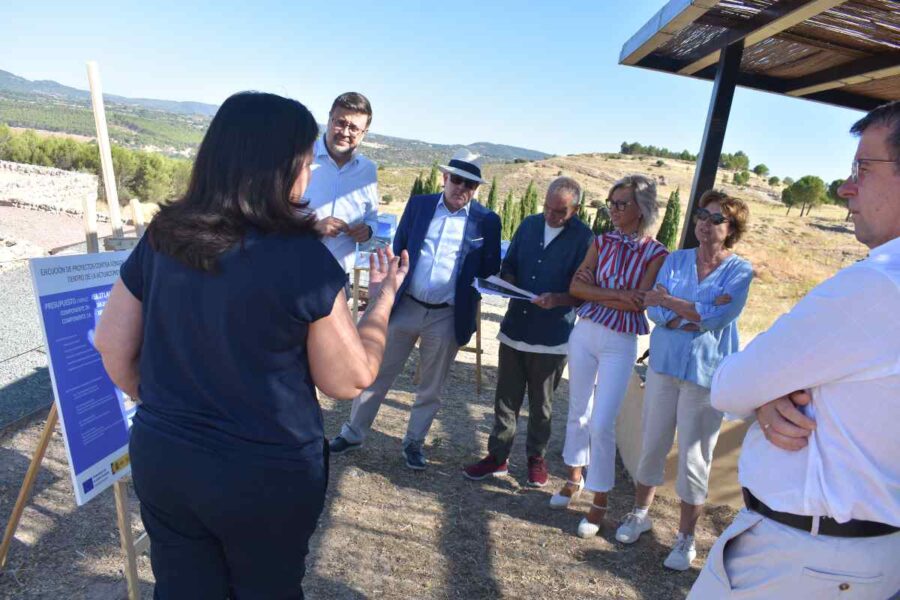 El yacimiento arqueológico de Ercávica en Cuenca tendrá puntos de sombra y mejor accesibilidad