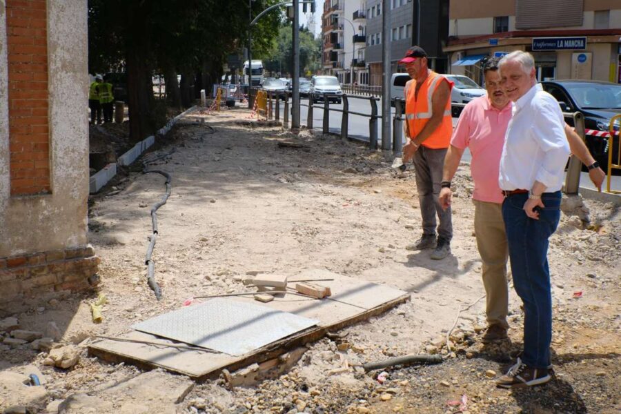 Ciudad Real renueva por casi 200.000 euros uno de los principales accesos a la Universidad