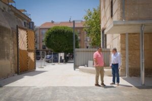 El alcalde, junto al concejal de Obras, visita los avances en el Convento de Las Terreras