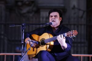 El cantaor daimieleño Ricardo Fernández del Moral