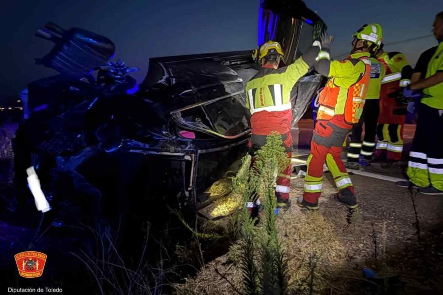 Mueren un hombre de 26 años y una mujer de 29 en sendos accidentes en Cebolla y Nambroca (Toledo)