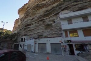 Desprendimiento en Alcalá del Júcar.