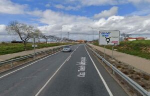 Tramo de la CM-4003 entre Santa Clara y Bargas (Toledo)