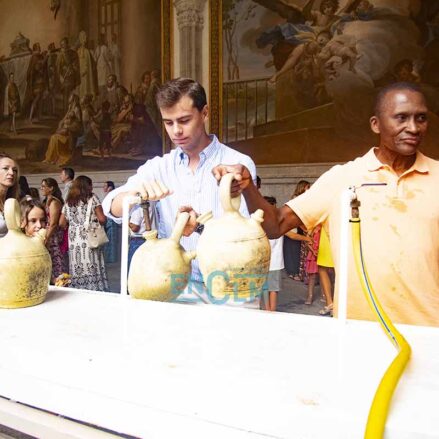 Fotos | Con los tradicionales botijos y con una procesión diferente, así se celebró en la Catedral de Toledo la Virgen del Sagrario — imagen 99