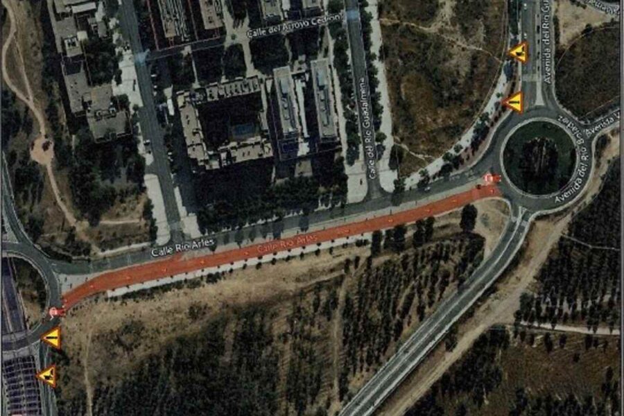 Toledo | Consulta cómo afecta al tráfico el asfaltado de la calle que da acceso al hospital y a los centros comerciales