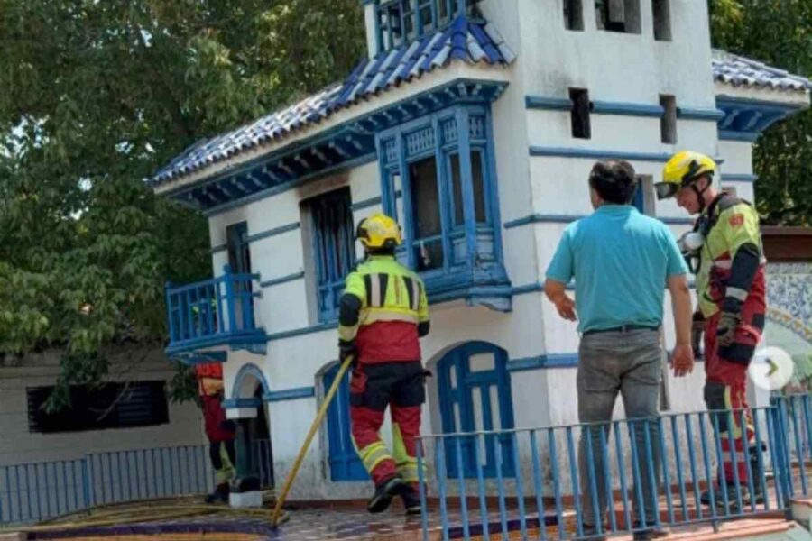 Susto en el Prado de Talavera por un incendio que casi quema un lugar muy querido en la ciudad