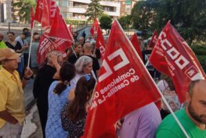 Concentración CCOO Guadalajara