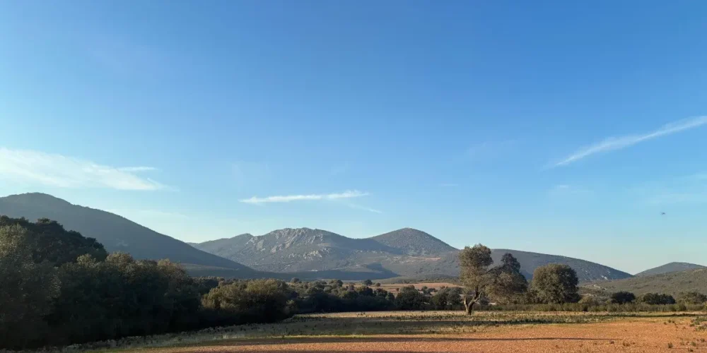 Imagen de un cielo despejado de la provincia de Toledo. Foto: David Engenios.