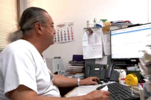 Dalmacio Jiménez, un médico muy querido en Miguel Esteban.