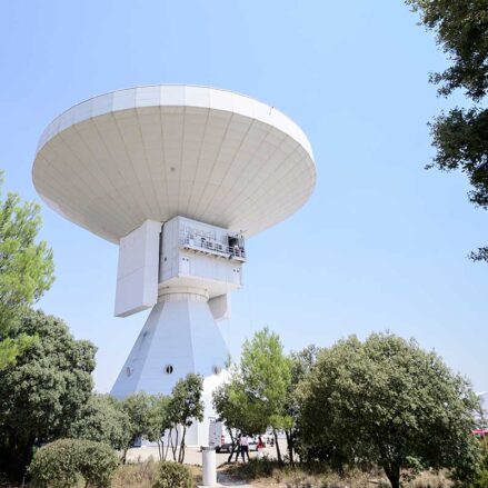 Observatorio Astronómico de Yebes. Foto: Ministerio de Ciencia, Innovación y Univerdidades.