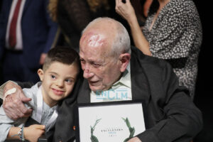 Aurelio de León, en la gala de los Premios Excelentes de ENCLM.