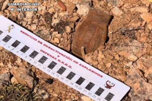 Granada desactivada en Torresaviñán