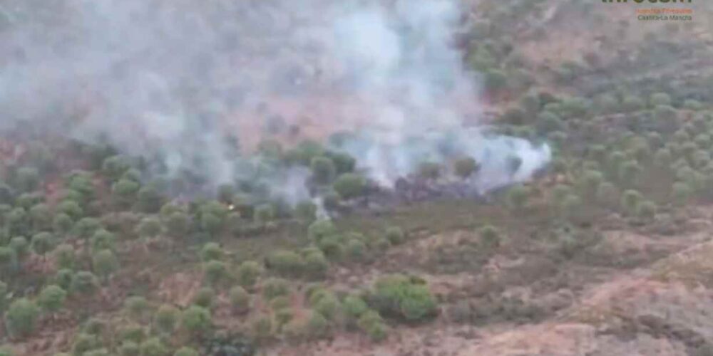 Incendio en Miguelturra (Ciudad Real).