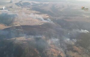Incendio en Puebla de Don Rodrigo.