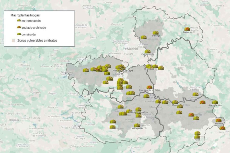 Alertan de que el 71% de los proyectos de biometano en CLM podrían autorizarse sin el OK de los ayuntamientos