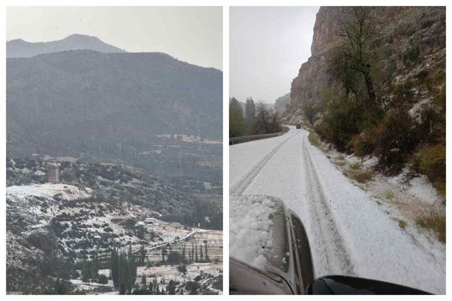 Insólito: las granizadas dejan Albacete ¡cómo si hubiese nevado!