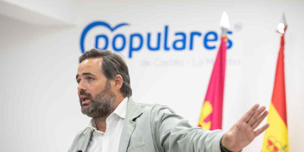 El presidente del PP de Castilla-La Mancha, Paco Núñez.