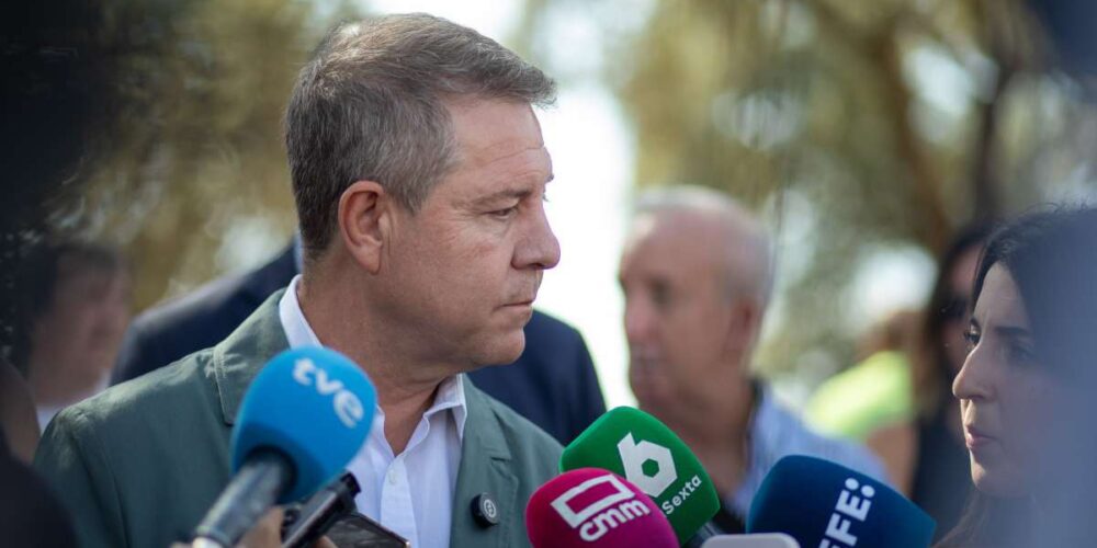 El presidente de Castilla-La Mancha, Emiliano García-Page.
